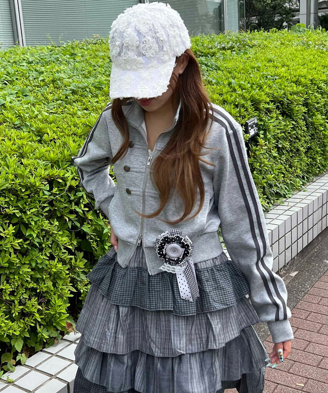 グレー モデル：155㎝ F着用