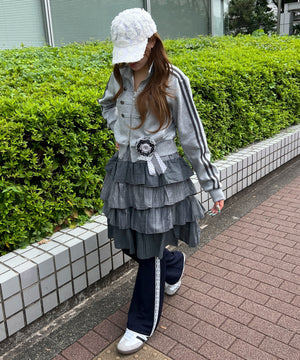 グレー モデル：155㎝ F着用