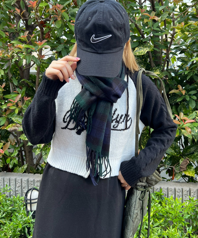 NIKE ニット マフラー