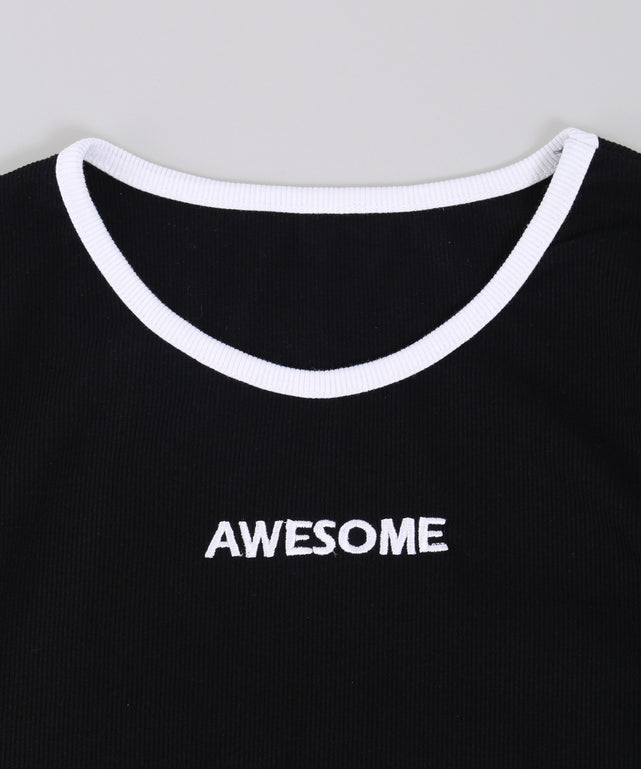 AWESOMEリンガーTシャツ