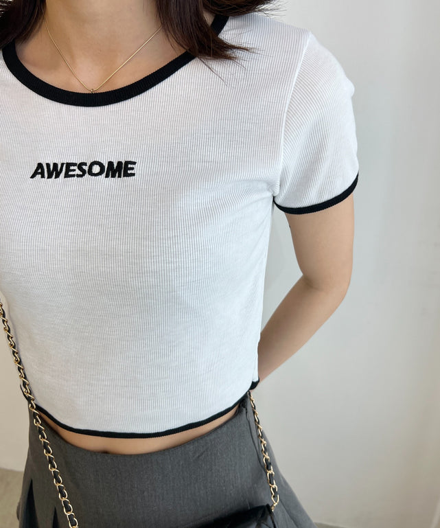 AWESOMEリンガーTシャツ