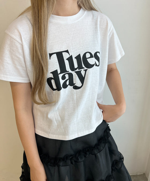 TuesdayショートTシャツ【スプリングセール WEB限定特価 4/10(水)11:59