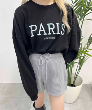 ニットショートパンツ