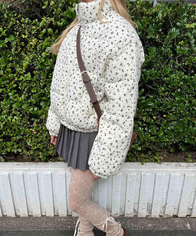 フラワーコーデュロイ中綿ジャケット – WEGO ONLINE STORE