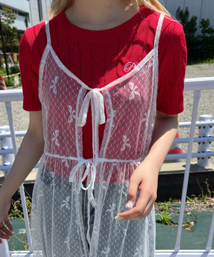 ホワイト モデル：160㎝ F着用