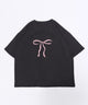 リボンプリントビッグTシャツ