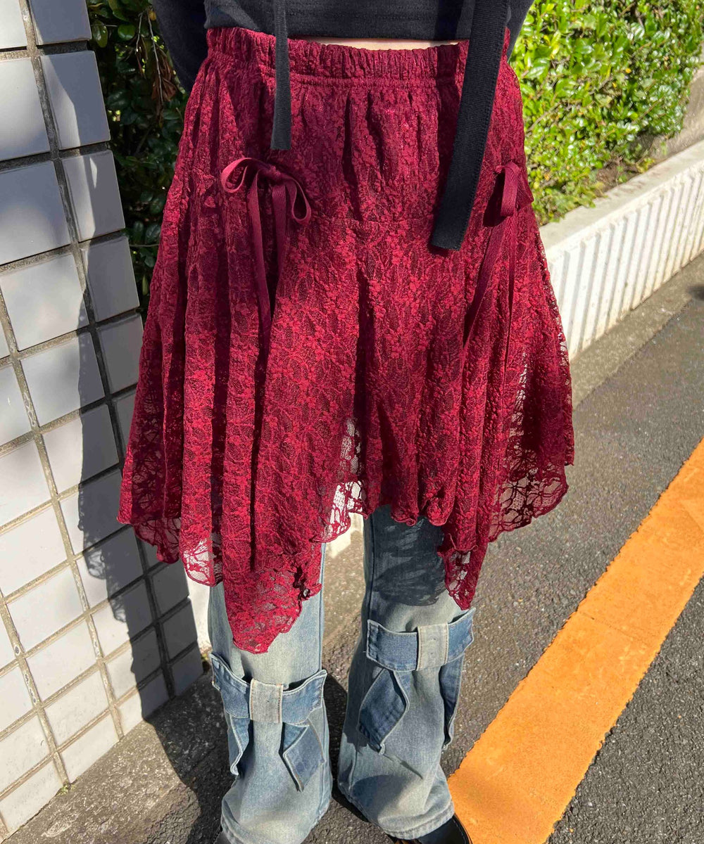 イレヘムレースミニスカート