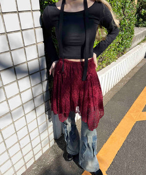 イレヘムレースミニスカート