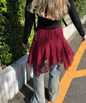 イレヘムレースミニスカート