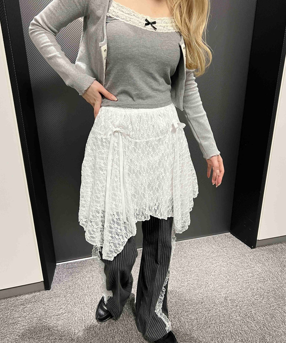 イレヘムレースミニスカート