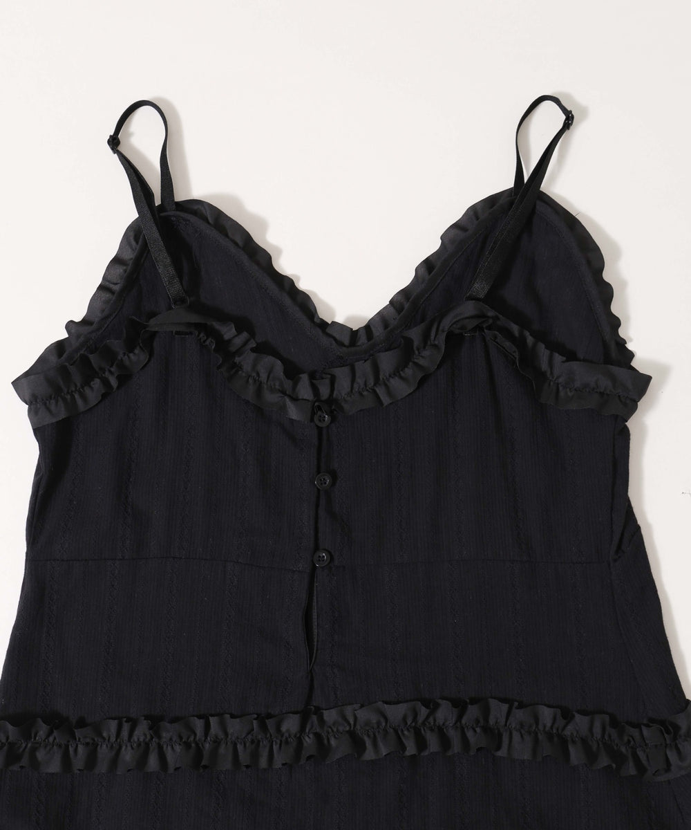 フリルデザインミニワンピ