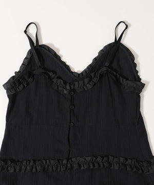 フリルデザインミニワンピ