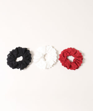 コットンレースシュシュ