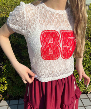 ホワイト モデル：160㎝ F着用