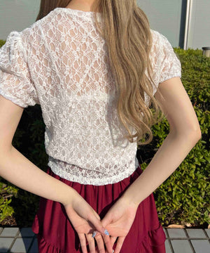 ホワイト モデル：160㎝ F着用