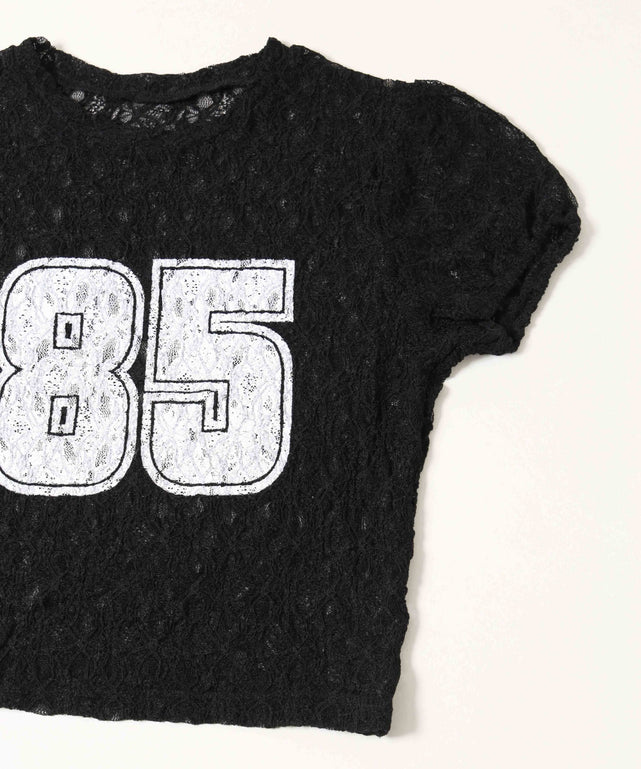 レースコンパクトTシャツ