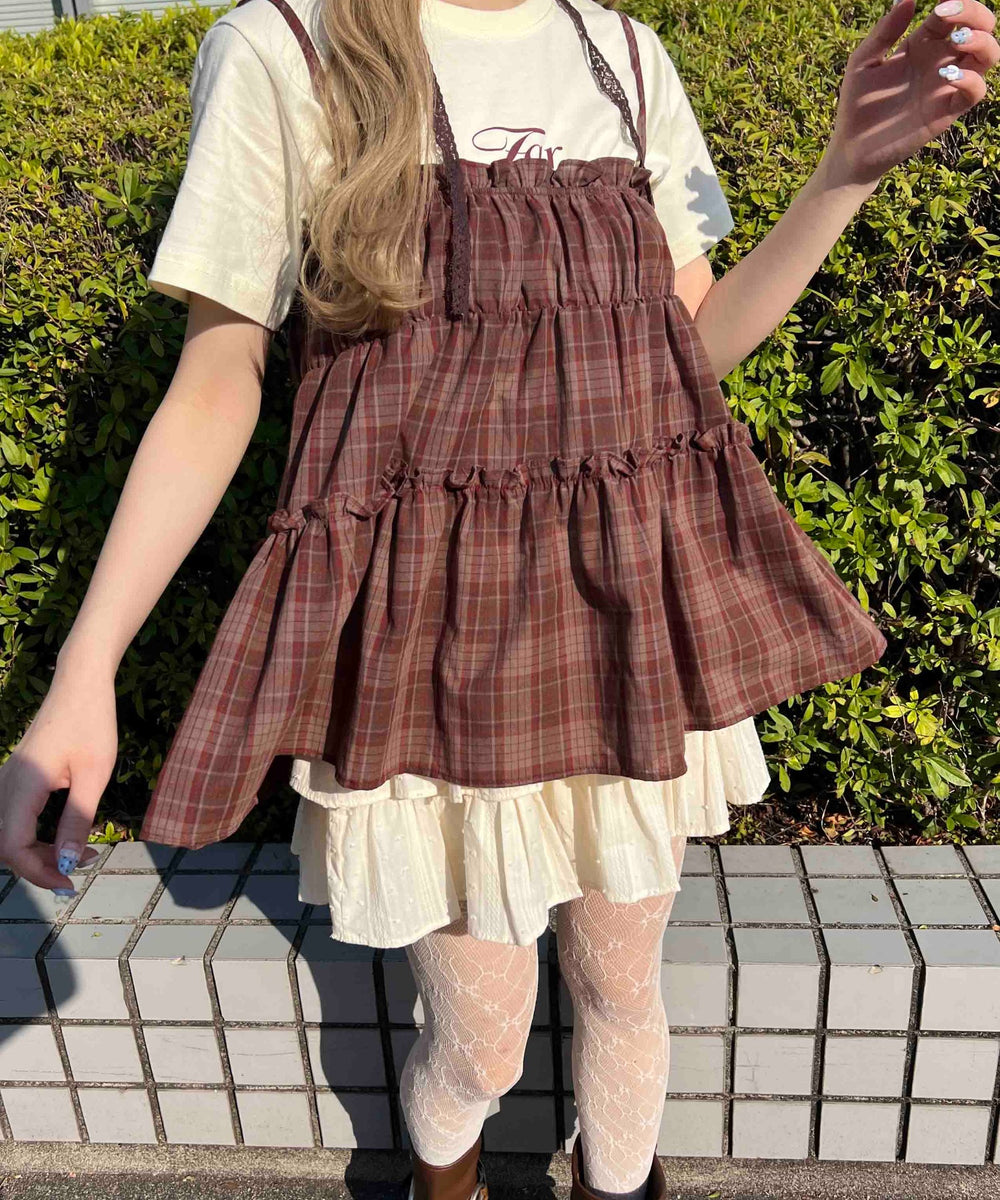 ブラウン モデル：160㎝ F着用