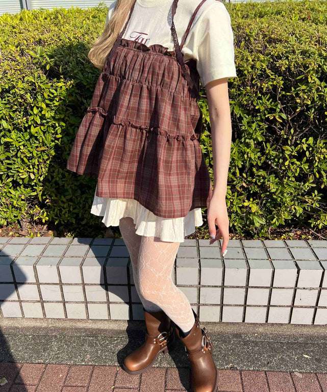 ブラウン モデル：160㎝ F着用