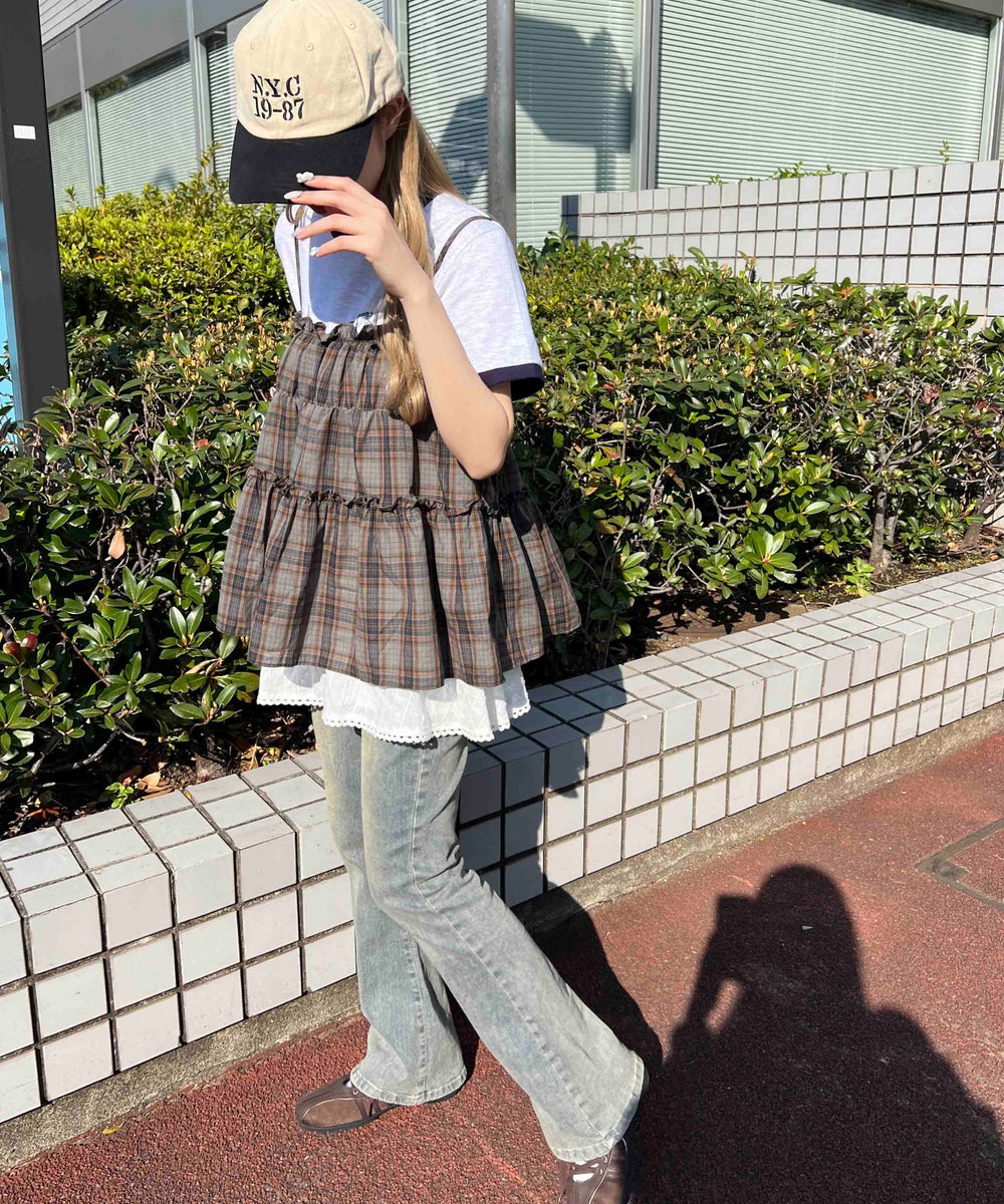 グレー モデル：160㎝ F着用