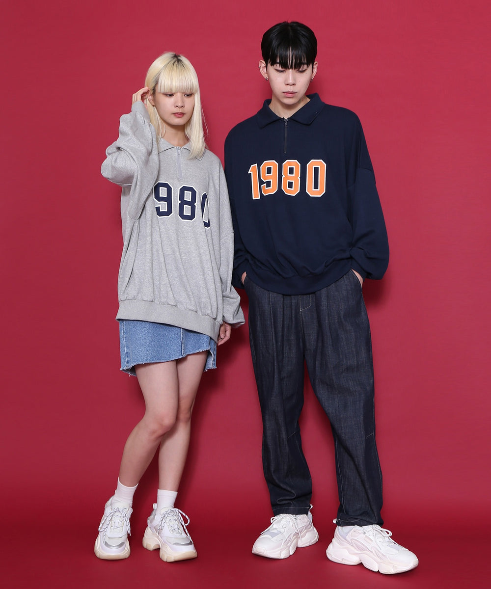 1980ハーフジッププルオーバー – WEGO ONLINE STORE