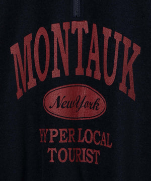 MONTAUKハーフジッププルオーバー