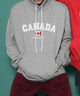CANADAパーカー/グレー モデル：178cm 着用