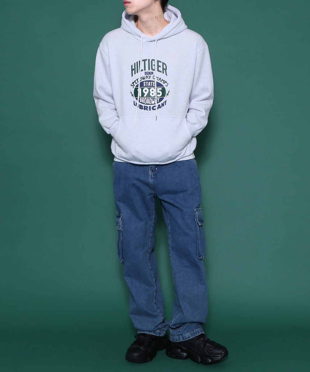 杢グレー モデル：178cm 着用