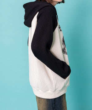 ホワイトアイボリー　モデル:155cm F着用