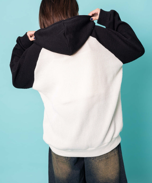 ホワイトアイボリー　モデル:155cm F着用