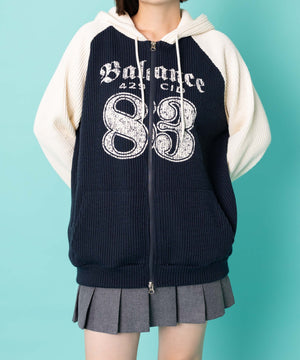 ネイビー　モデル:155cm F着用