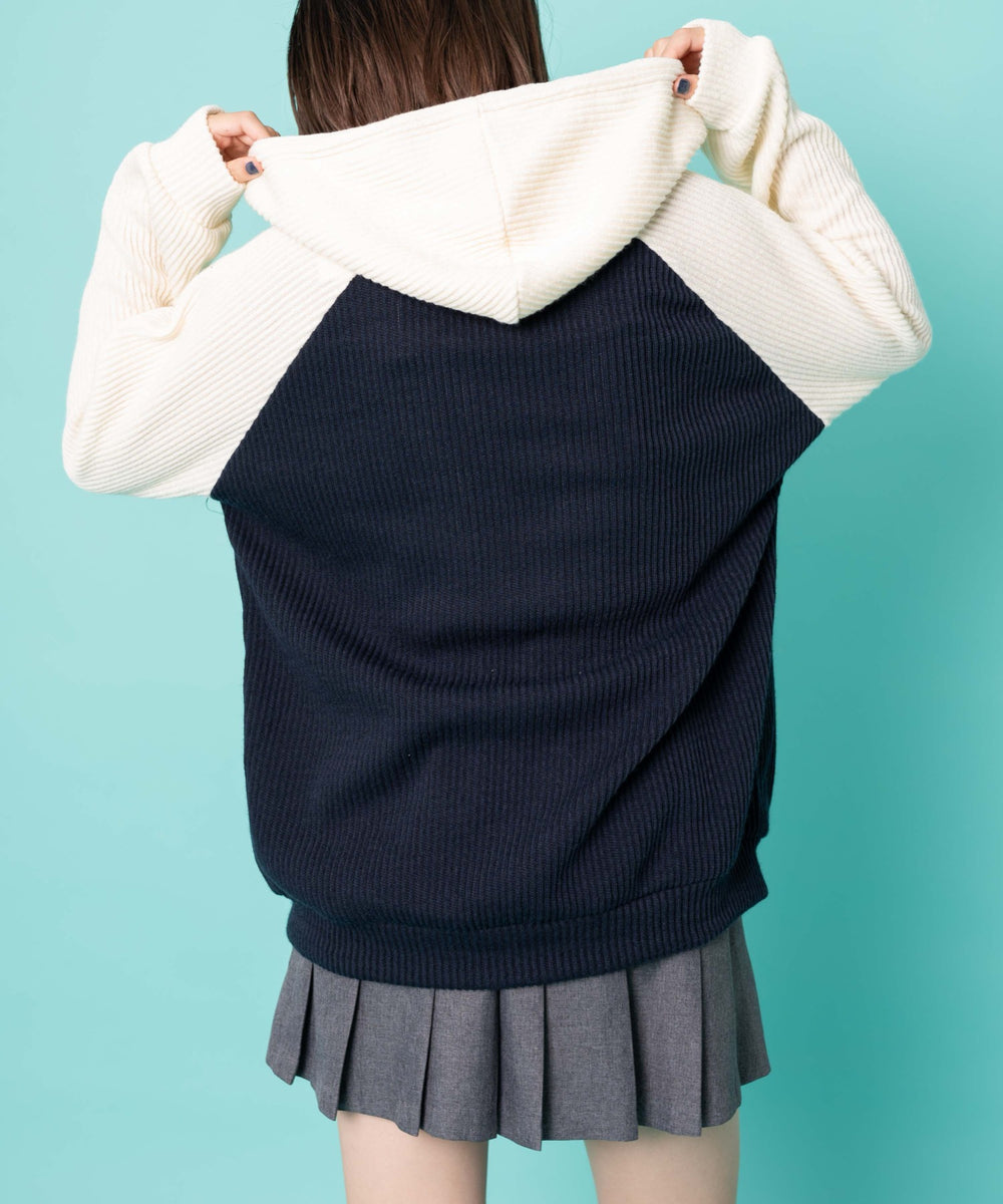 ネイビー　モデル:155cm F着用