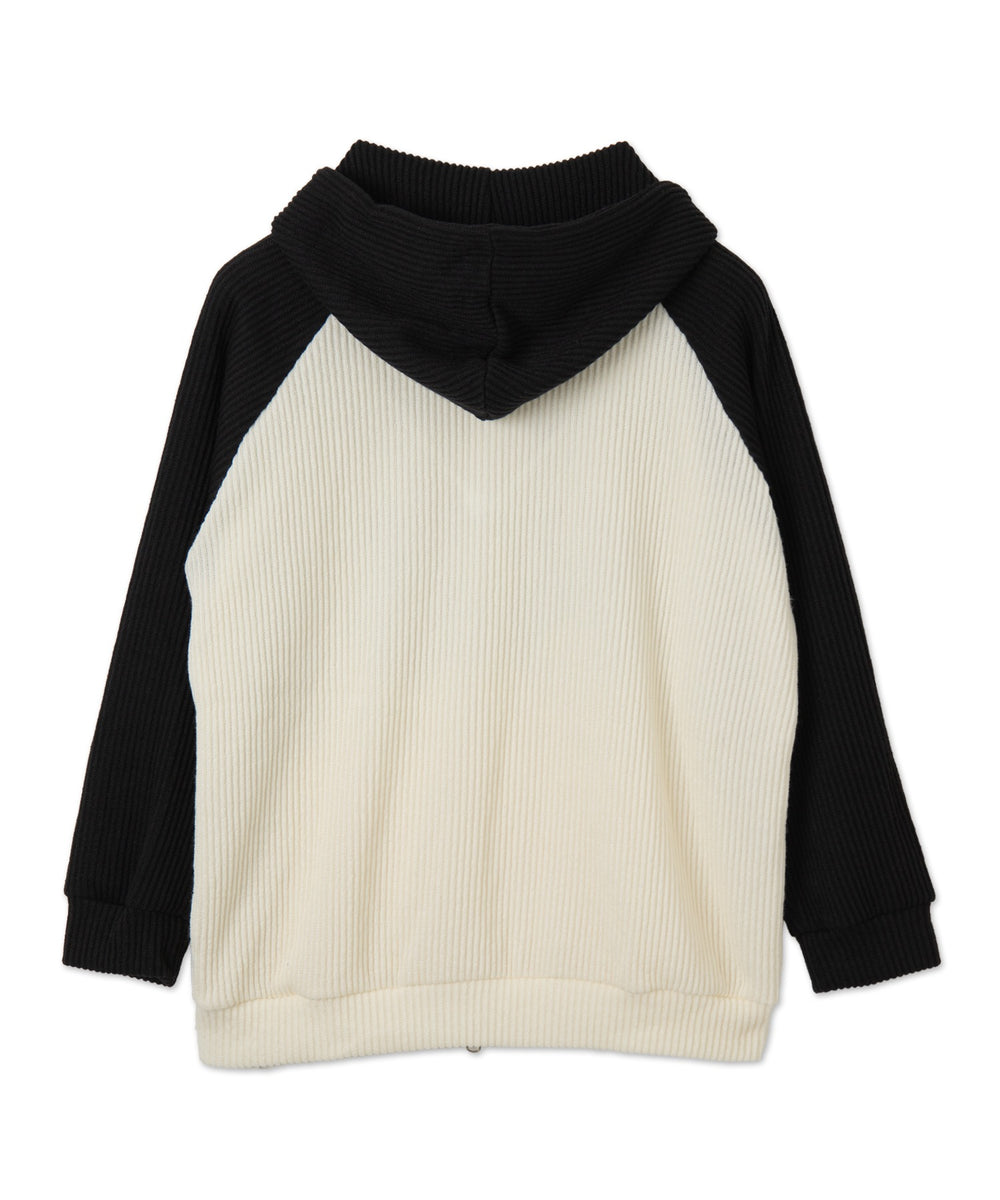 ラグランナンバリングジップPK