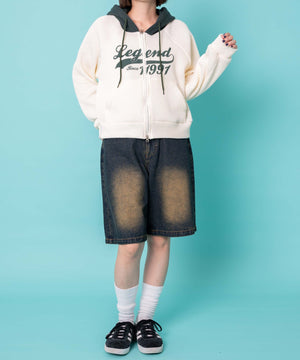 ホワイトアイボリー　モデル:155cm F着用