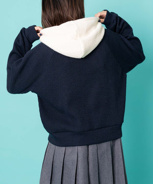 ネイビー　モデル:155cm F着用