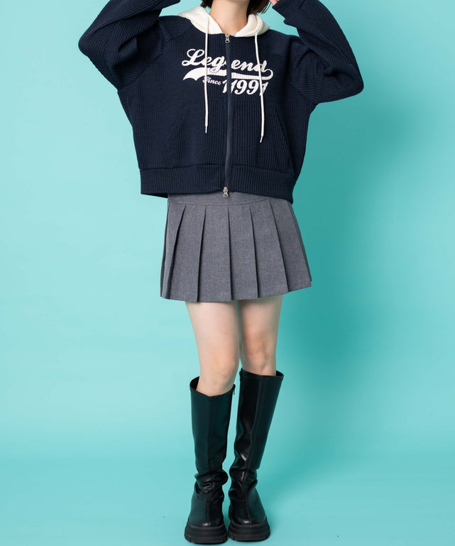 ネイビー　モデル:155cm F着用