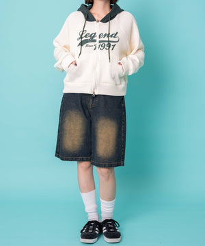 ホワイトアイボリー　モデル:155cm F着用