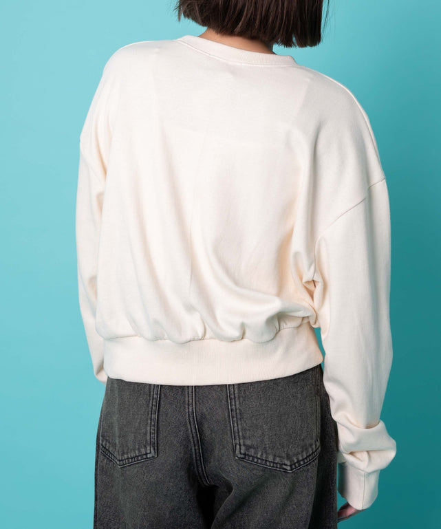 ホワイトアイボリー　モデル:155cm F着用