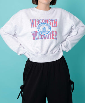 杢グレー　モデル:155cm F着用