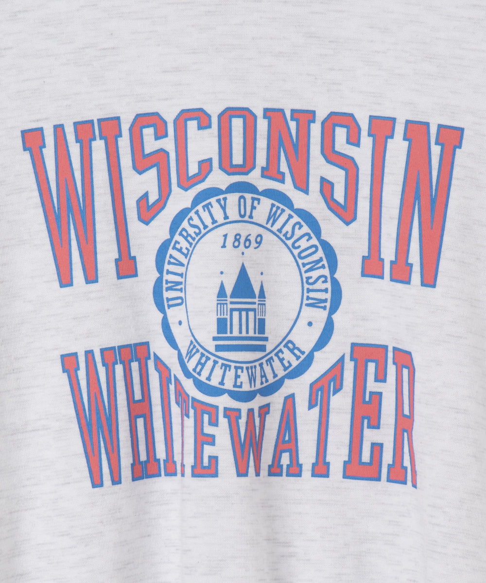 カレッジロゴクロップドスウェット