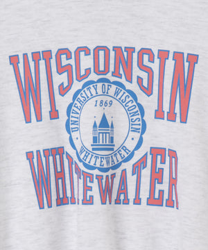 カレッジロゴクロップドスウェット