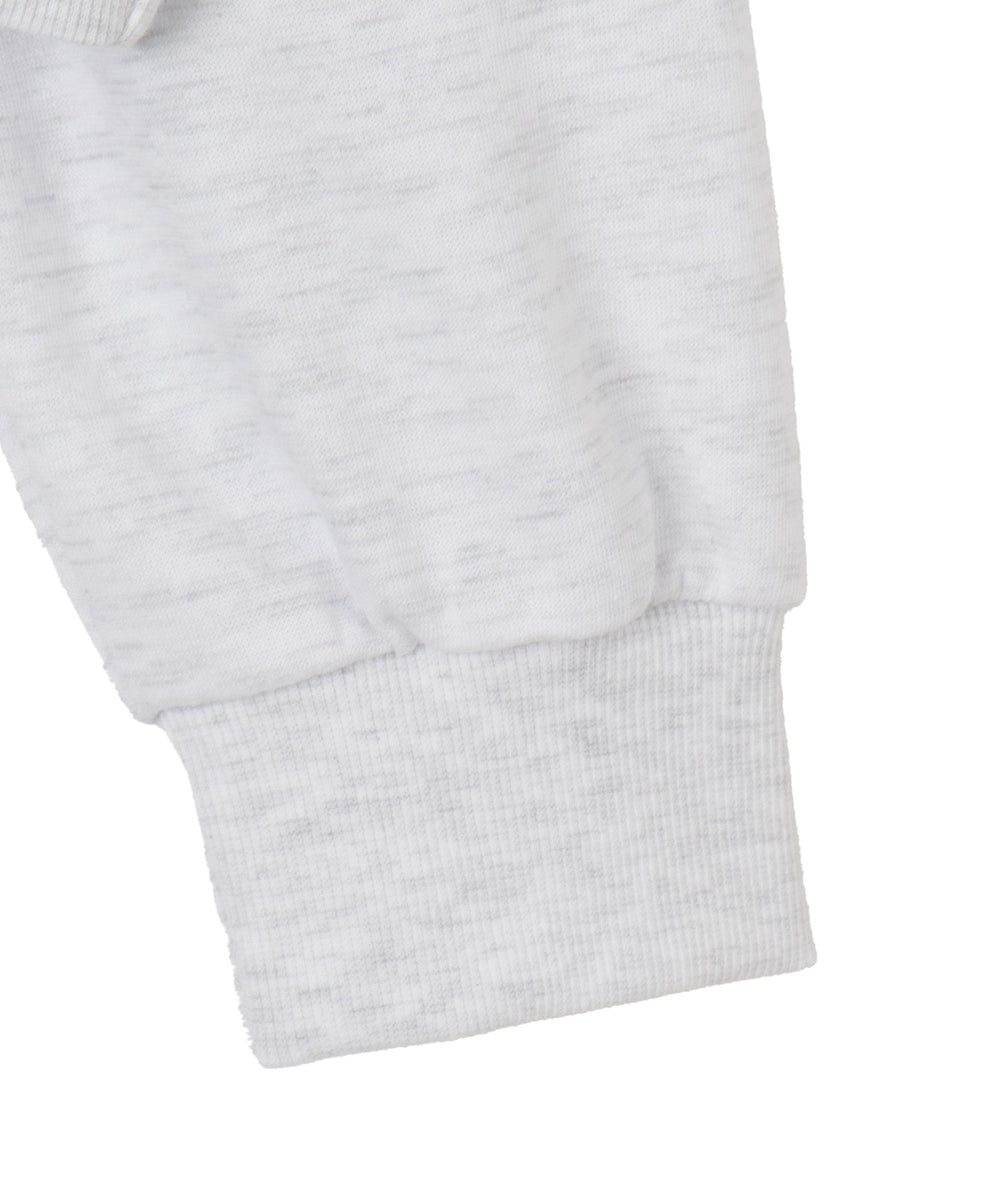 カレッジロゴクロップドスウェット