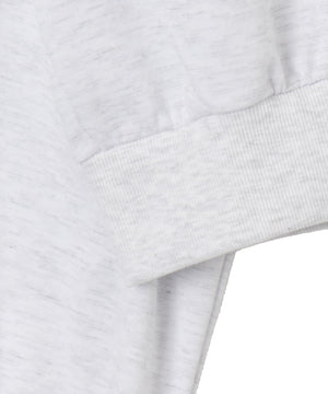 カレッジロゴクロップドスウェット