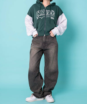 グリーン　モデル:155cm F着用