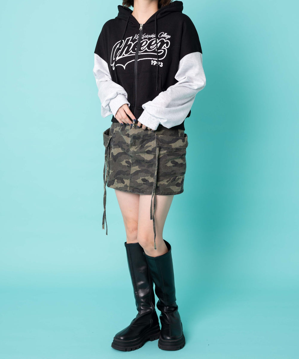 ブラック　モデル:155cm F着用