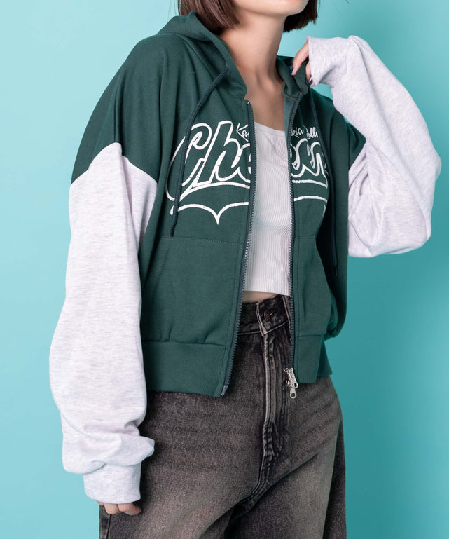 グリーン　モデル:155cm F着用