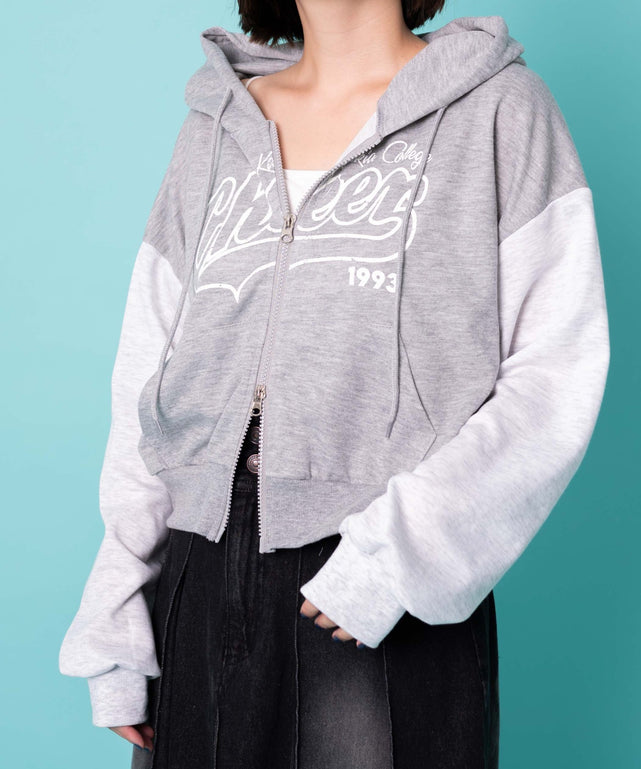 グレー　モデル:155cm F着用