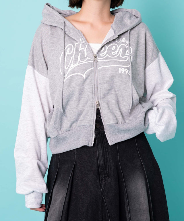 グレー　モデル:155cm F着用