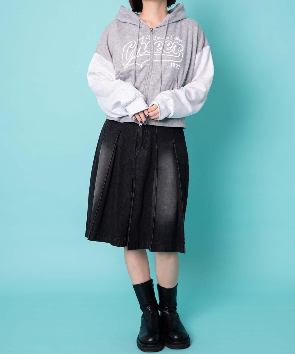 グレー　モデル:155cm F着用