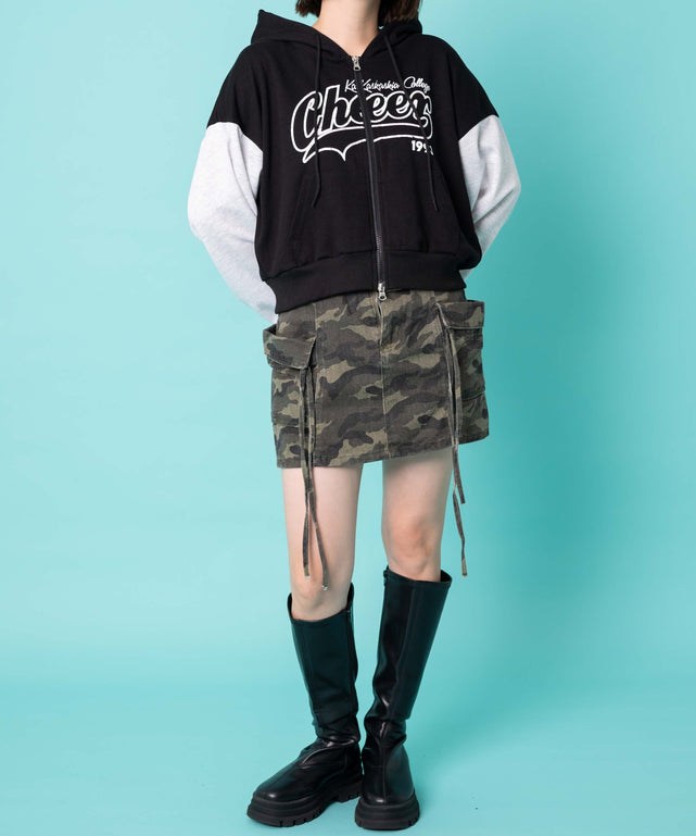 ブラック　モデル:155cm F着用