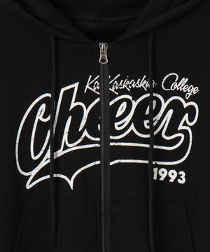 チアロゴWジップパーカー